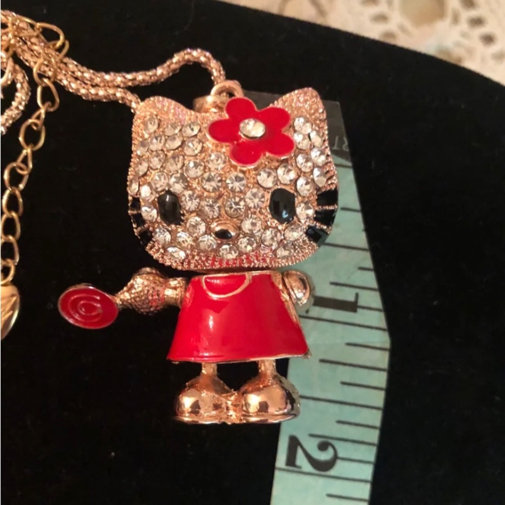 NWT Betsey Johnson Hello Kitty with Lollipop
